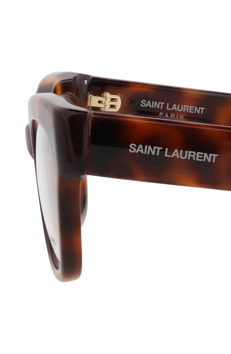 Saint Laurent 52mm Cat Eye Optical Frames, Alternate, color, 
