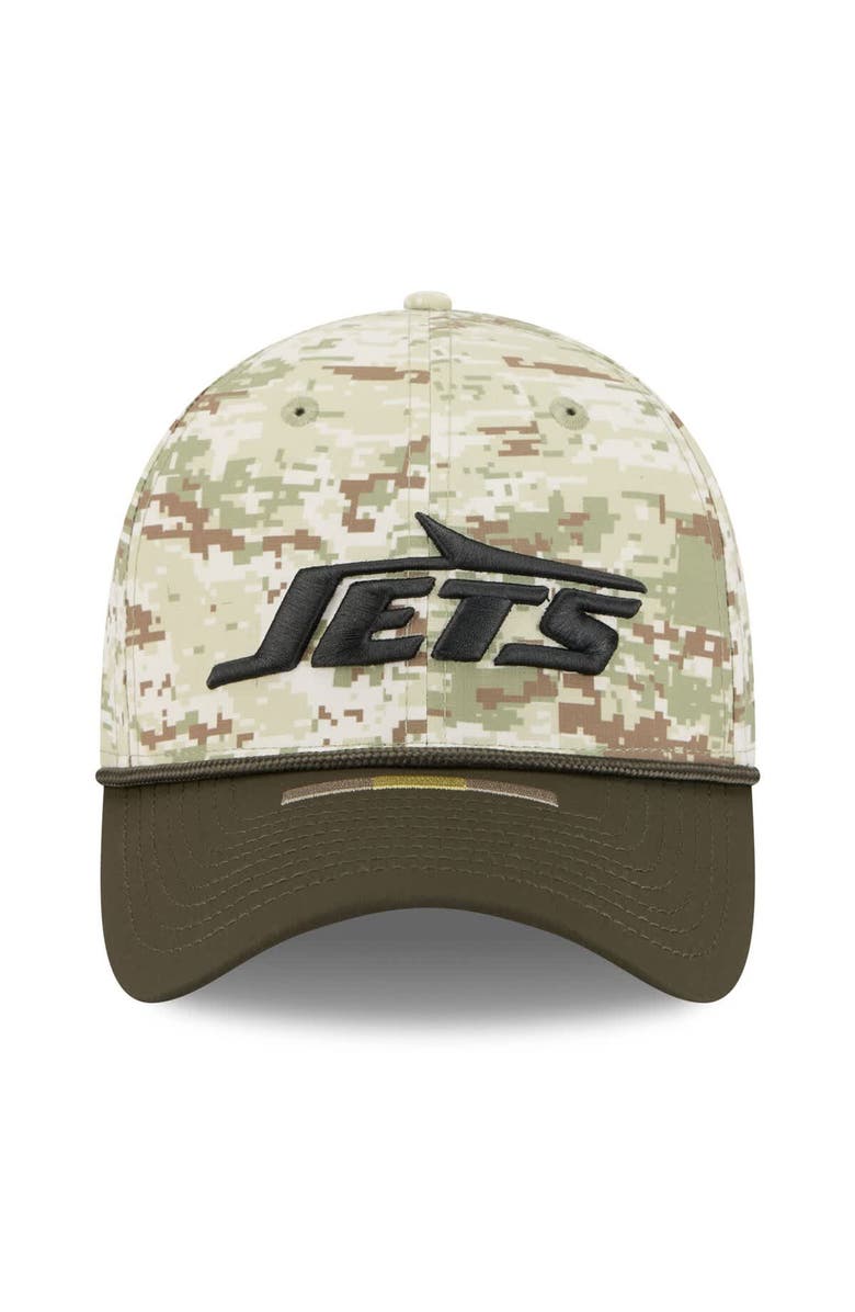 New Era Men's New Era  Camo New York Jets 2025 Salute to Service 39THIRTY Flex Hat, Alternate, color, Camo