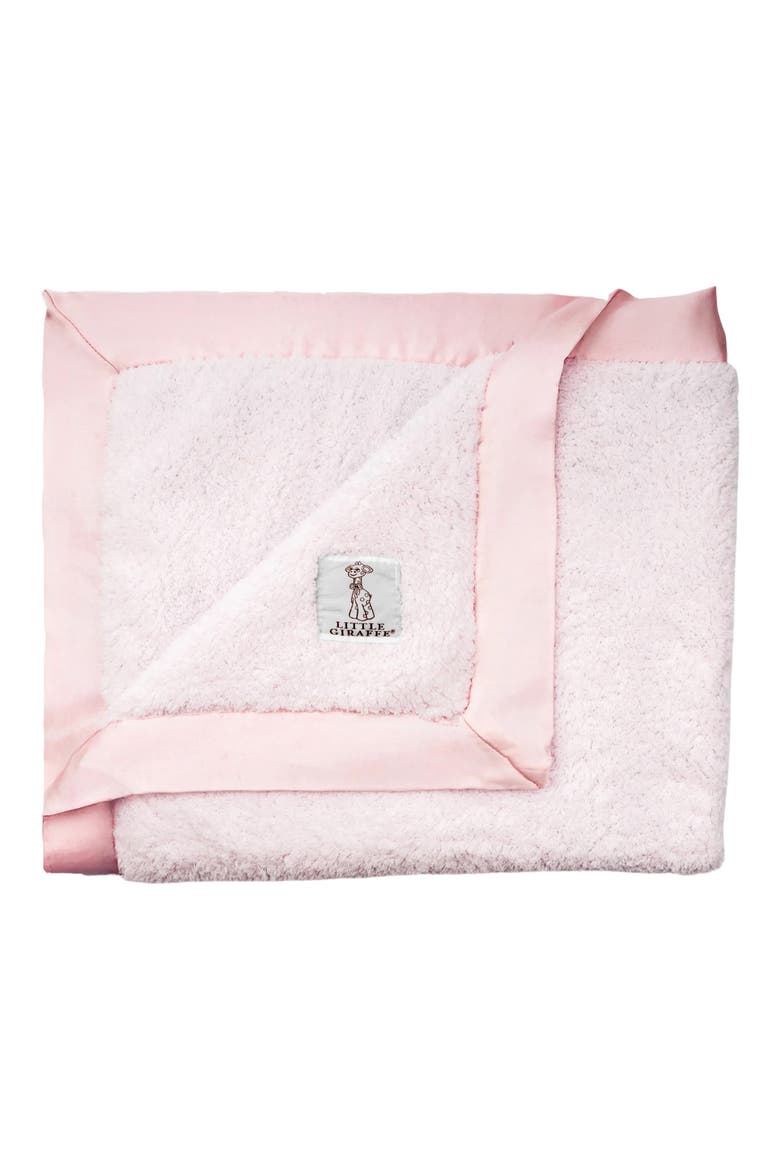 Chenille Blanket, Main, color, PINK
