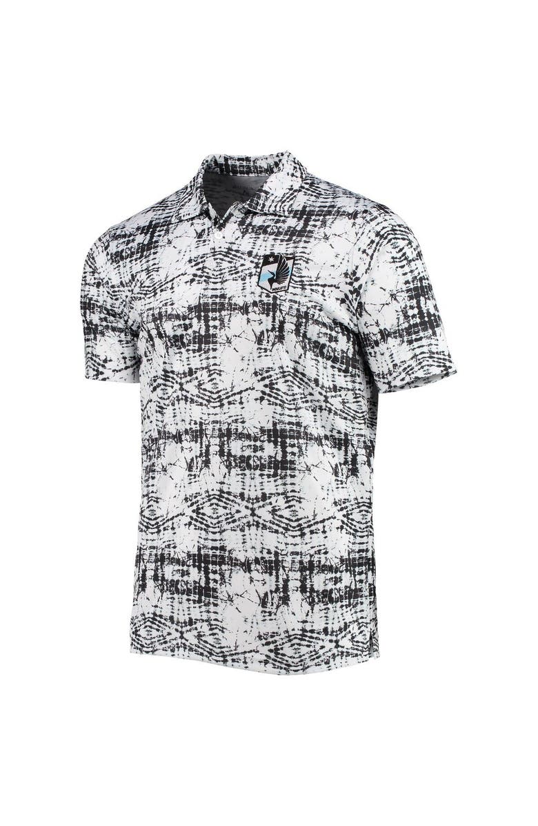 ANTIGUA Men's Antigua Black Minnesota United FC Vivid Polo, Alternate, color, Black