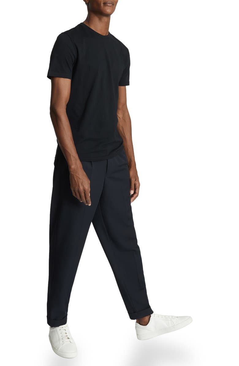 Reiss Bless Cotton T-Shirt, Alternate, color, Black