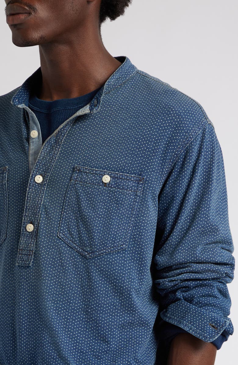 Double RL Polka Dot Popover Workshirt, Alternate, color,