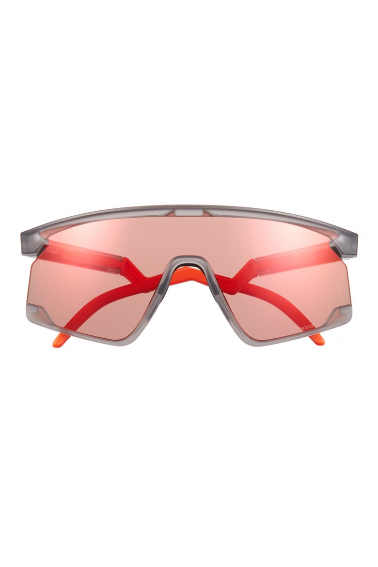 BXTR 139mm Prizm™ Wrap Shield Sunglasses, Main, color, GREY