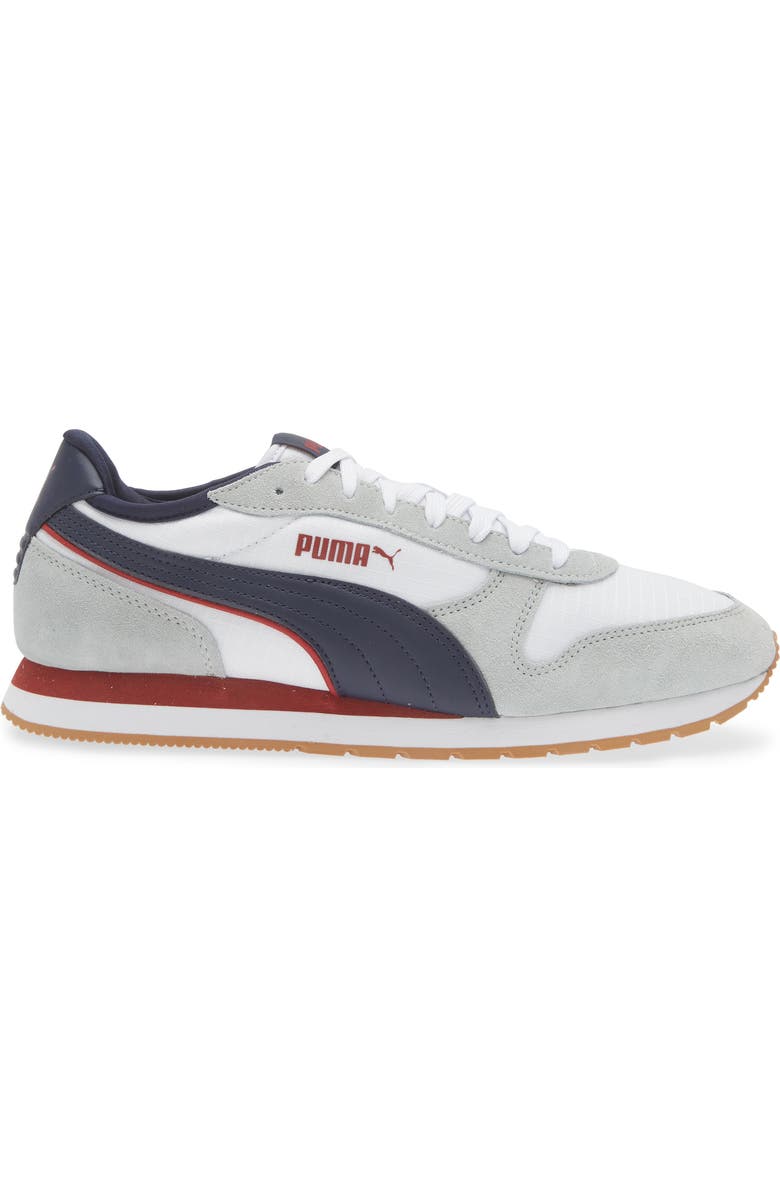 PUMA SR Siege Sneaker, Alternate, color, Smokey Gray-Puma Navy-Red