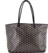 Pre-Owned Goyard Artois Tote Coated Canvas MM