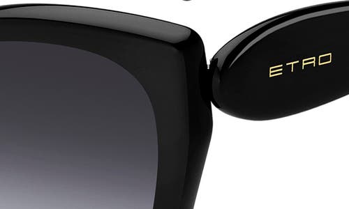 Etro 54mm Gradient Cat Eye Sunglasses