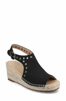 Journee Collection Crisie Espadrille Wedge Sandal