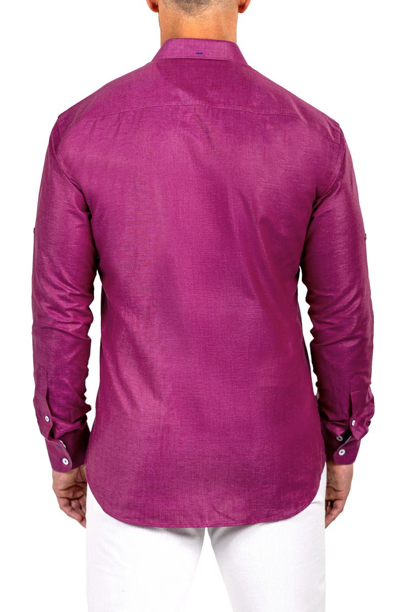 Maceoo Eins Marthy Contemporary Fit Button-Up Shirt, Alternate, color,