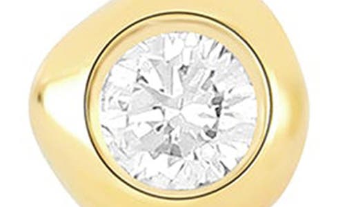 Ef Collection Diamond Pillow Stud Earrings In 14k Yellow Gold