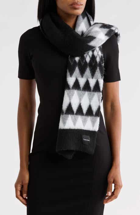 Argyle Knit Scarf