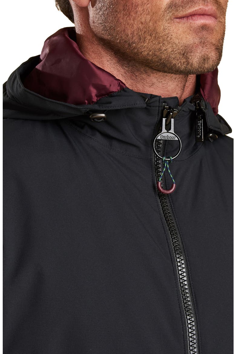 Whitburn Waterproof Jacket, Alternate, color, BLACK