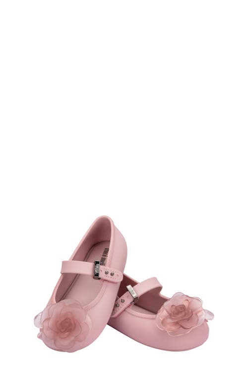 Mini Melissa Kids' Soft Ballerina Mary Jane Flat In Multi