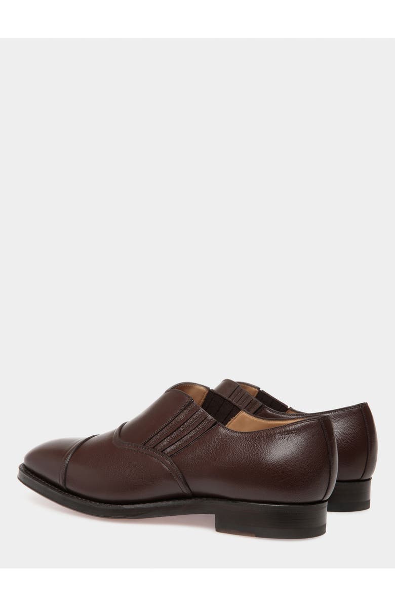 Bally Scribe Loafer in Leather, Alternate, color, Brown