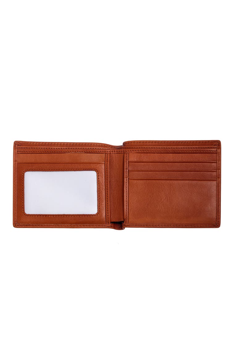 Locke Bi Fold Wallet, Alternate, color, Brown