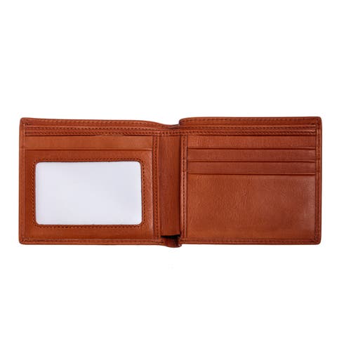 Breed Locke Bi Fold Wallet In Brown