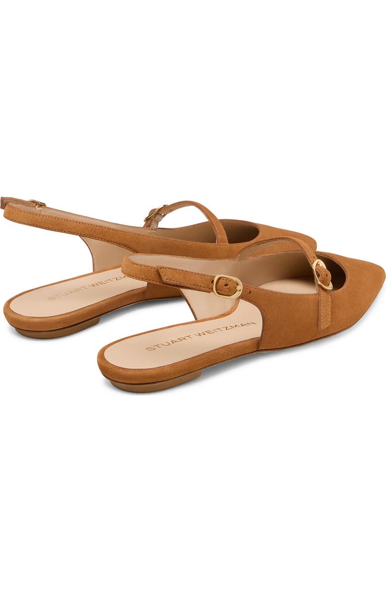 Stuart Weitzman Emilia Mary Jane Slingback Flat, Alternate, color, Hazel