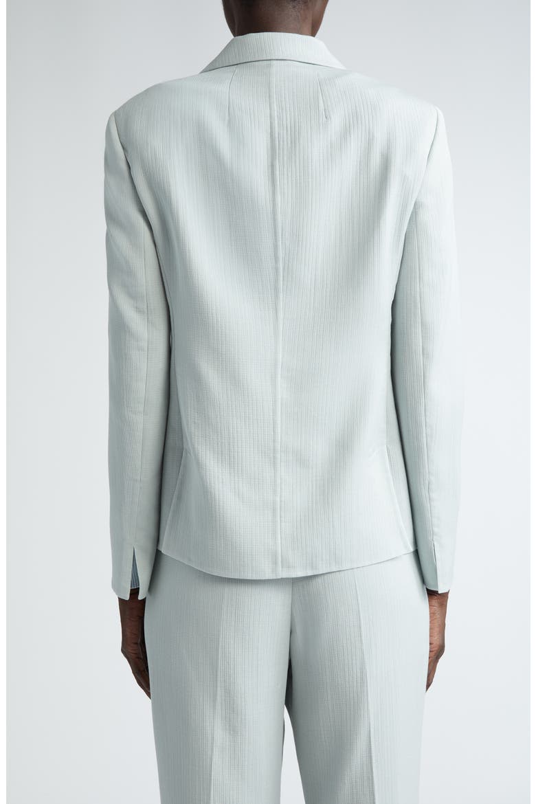 Lavino Cotton & Silk Blend Double Face Jacket, Alternate, color, BLEACHED DENIM