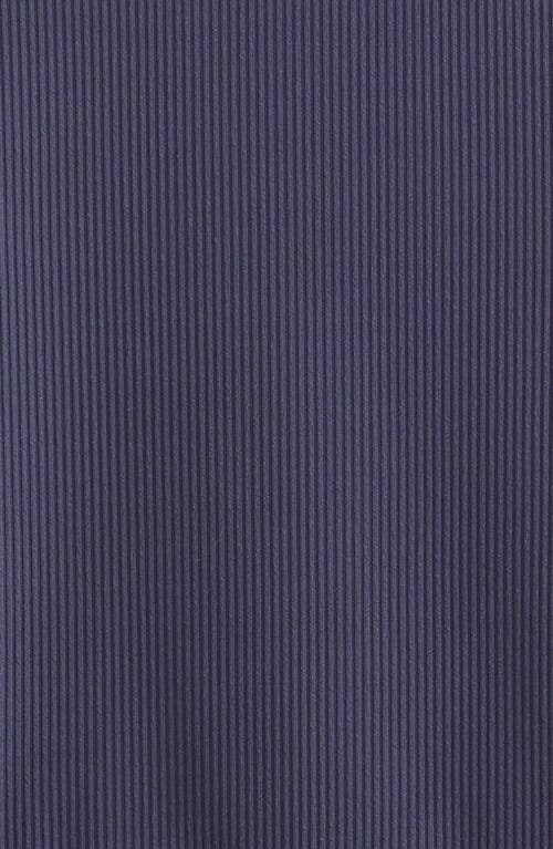 Zella Girl Kids' Ballet Crop Rib T-shirt In Blue