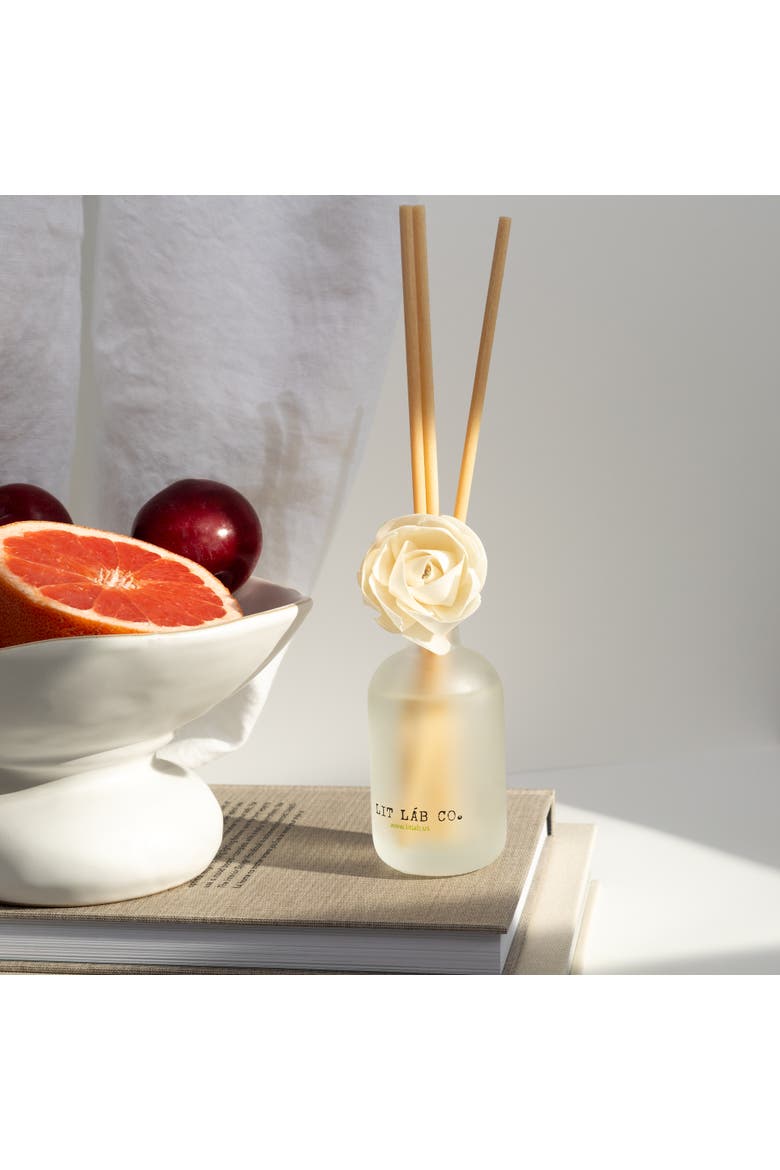 Hygge Floral Diffuser, Alternate, color, White