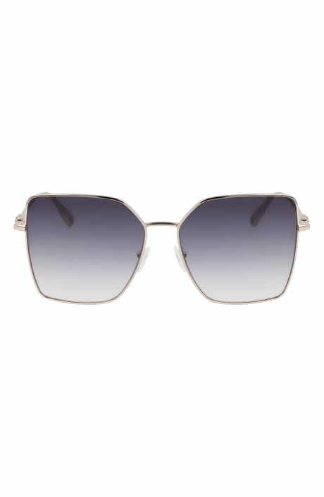 Roseau 57mm Gradient Butterfly Sunglasses