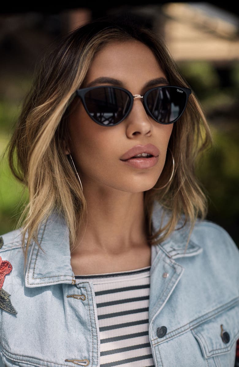 QUAY Australia Rumors 57mm Sunglasses, Alternate, color, 