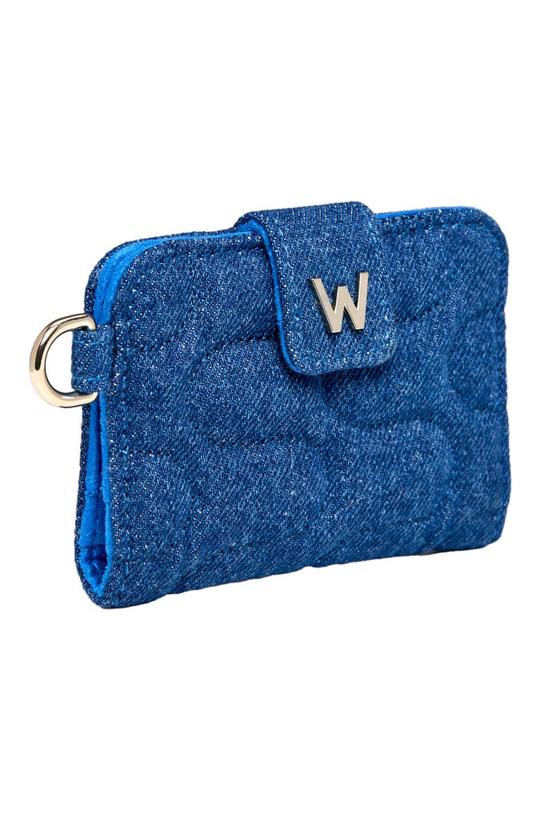 Mimi Swirl Card Case, Alternate, color, Denim