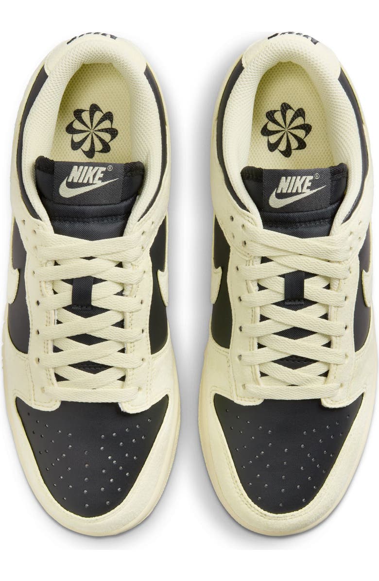 Nike Dunk Low Basketball Sneaker, Alternate, color, Off Noir/ Alabaster/ Khaki