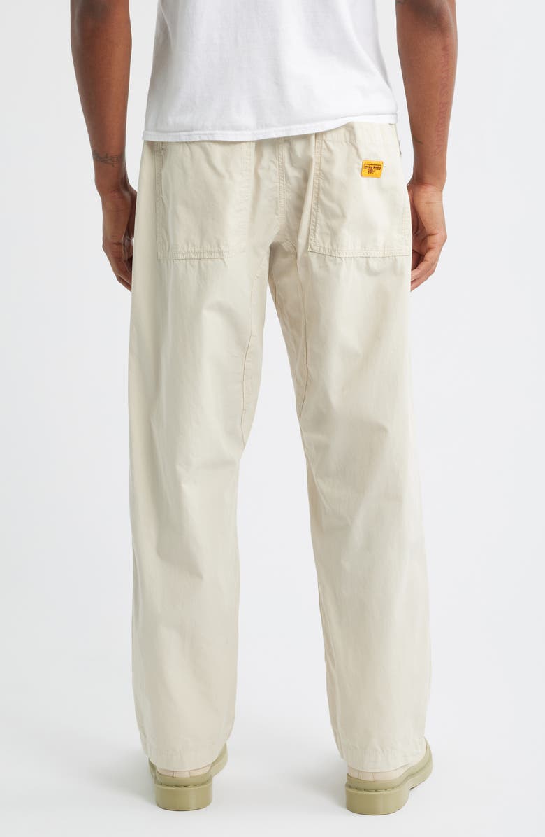 Service Works Organic Cotton Poplin Drawstring Chef Pants, Alternate, color, White Oak