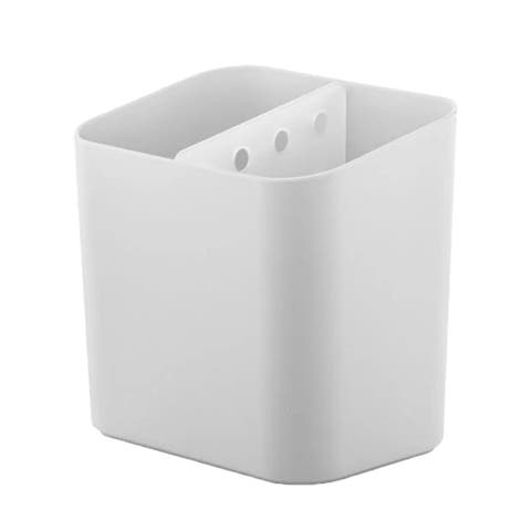 Durable Scratch Resistant Nonslip Utensil Holder with Removable Divider