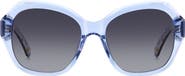 Kate Spade New York lottie 55mm butterfly sunglasses