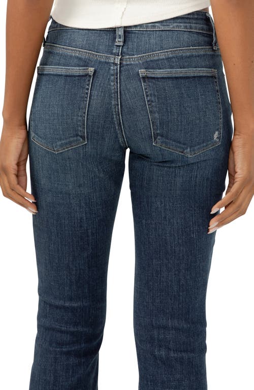 Silver Jeans Co. Elyse Mid Rise Slim Bootcut Jeans In Blue
