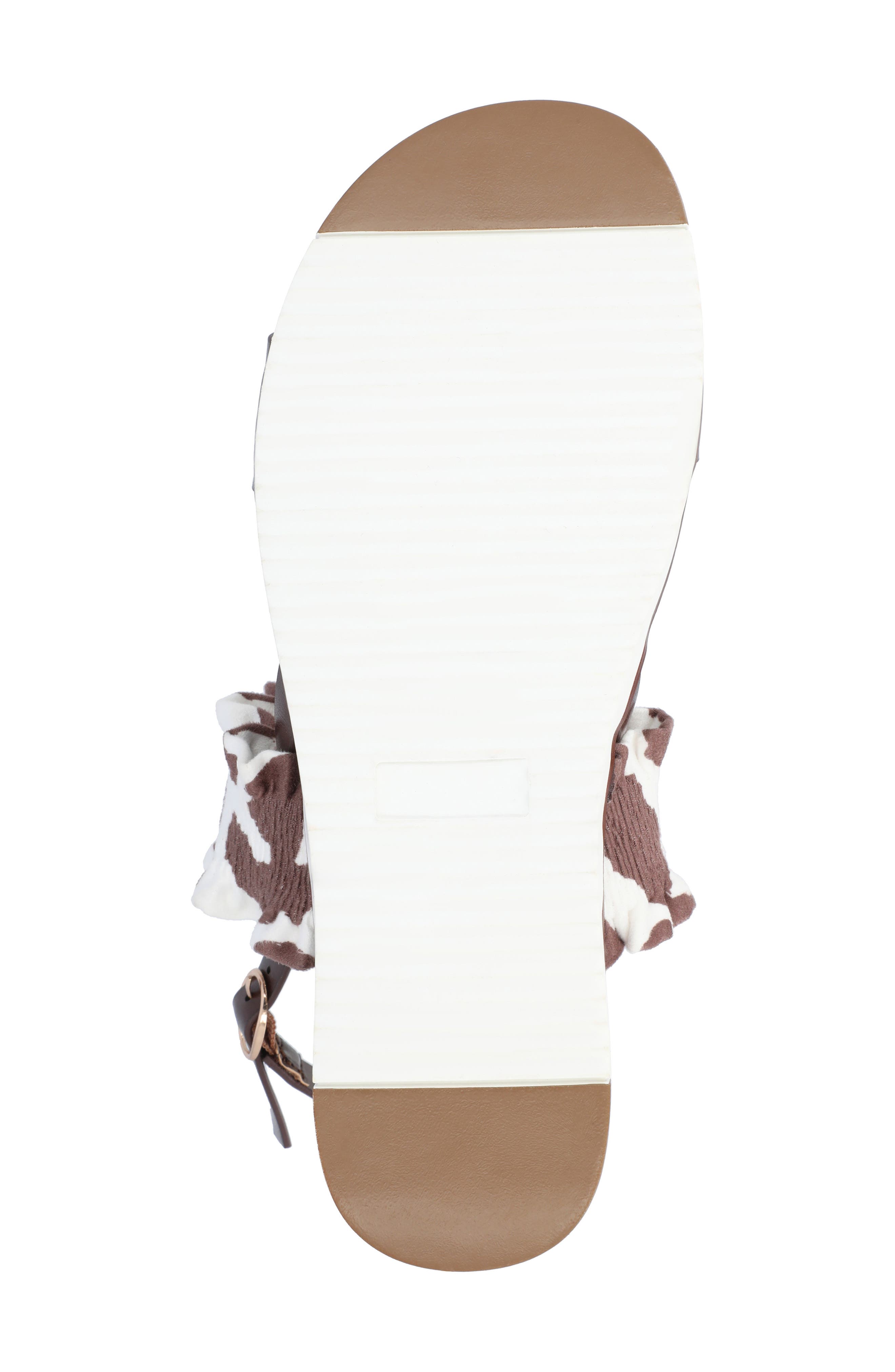 Journee Collection Riya Sandal, Alternate, color, Brown