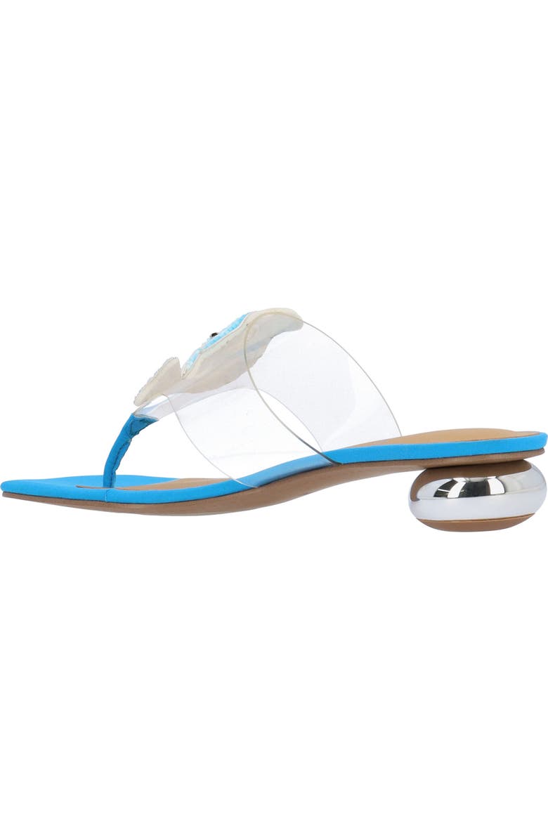 J. Reneé Dolphi Flip Flop, Alternate, color, Clear/ Blue