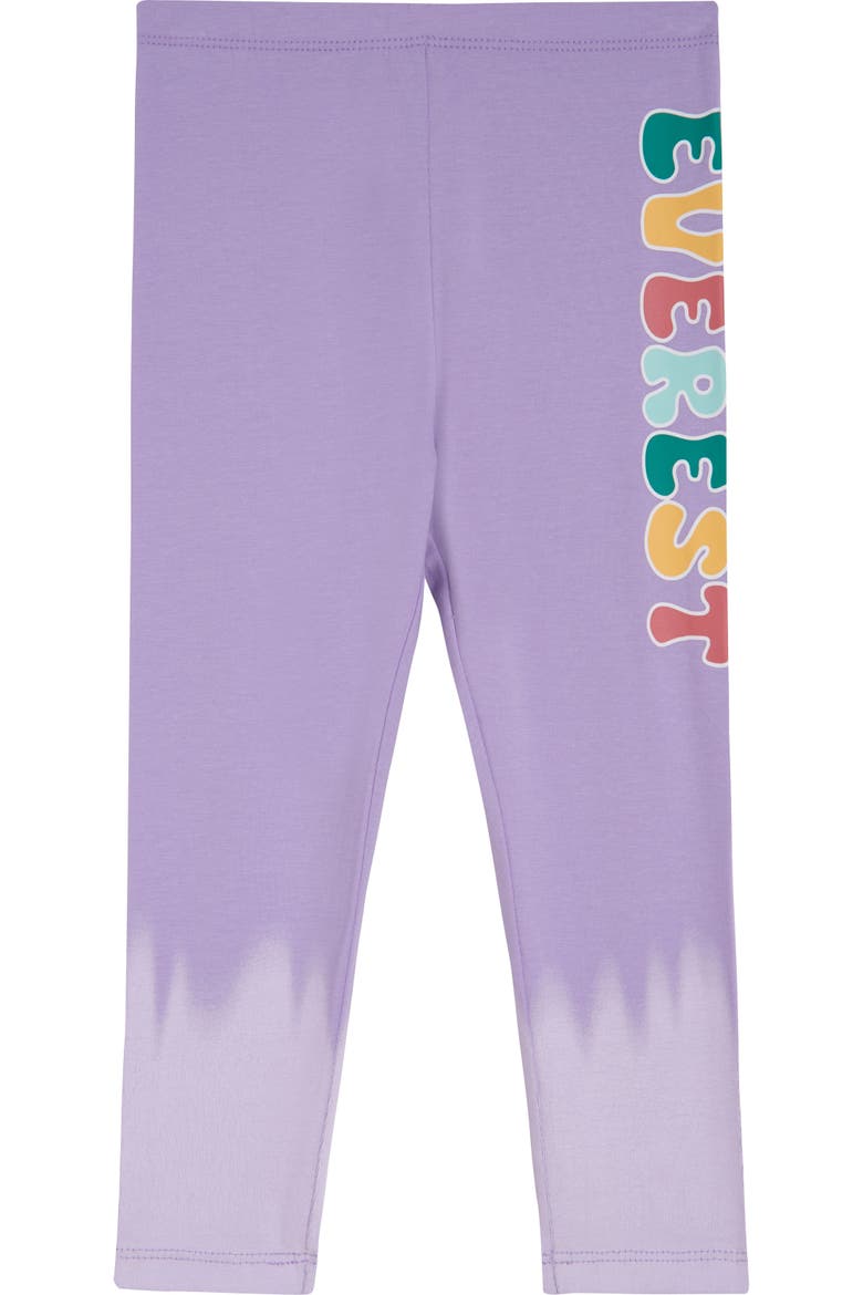 Hooded Tutu T-Shirt and Leggings Set, Alternate, color, Everest Teal Pink