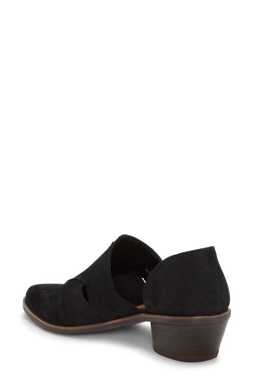 Lucky Brand Women's Minnsy Cutout Low-heel Shooties In Black