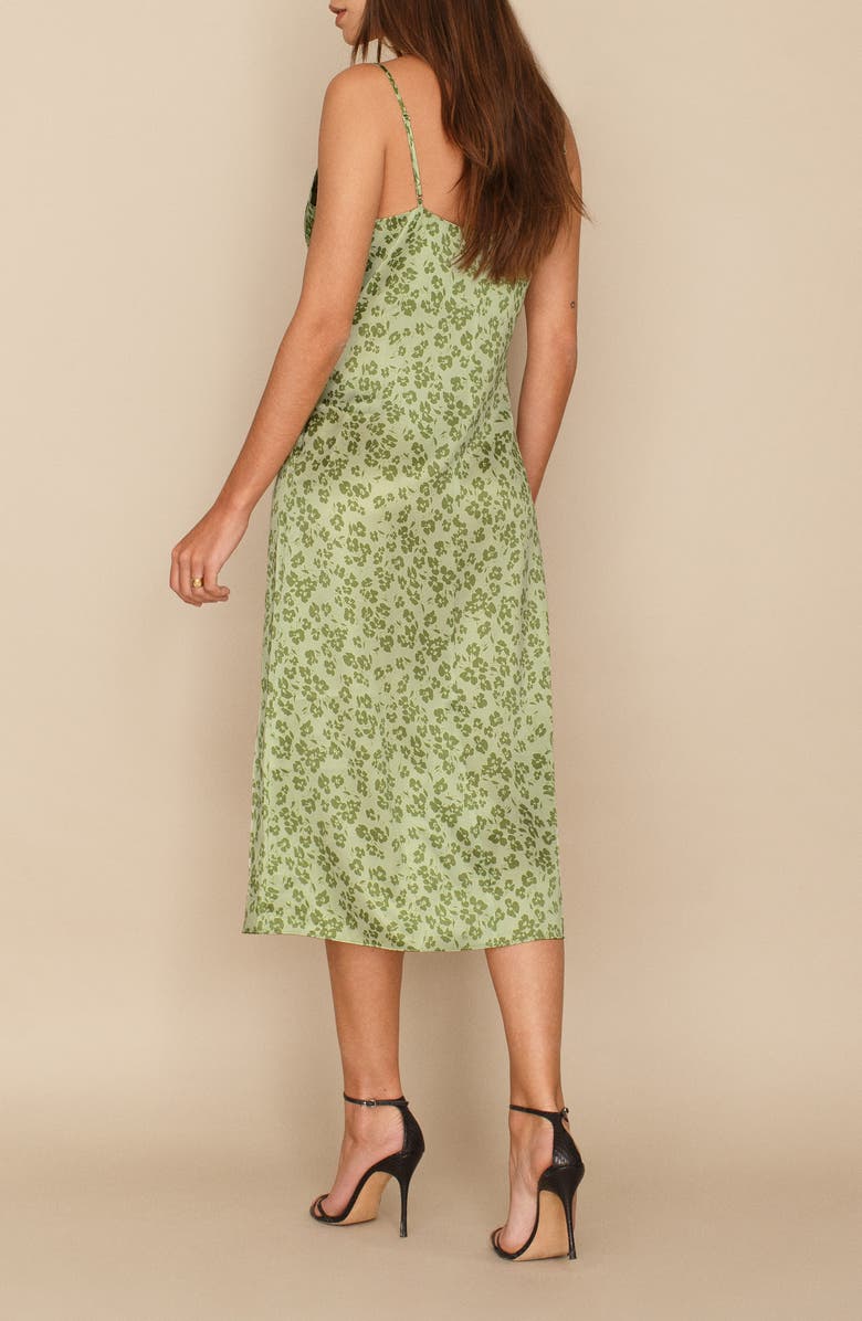 Reformation Sofia Silk Slipdress, Alternate, color, 