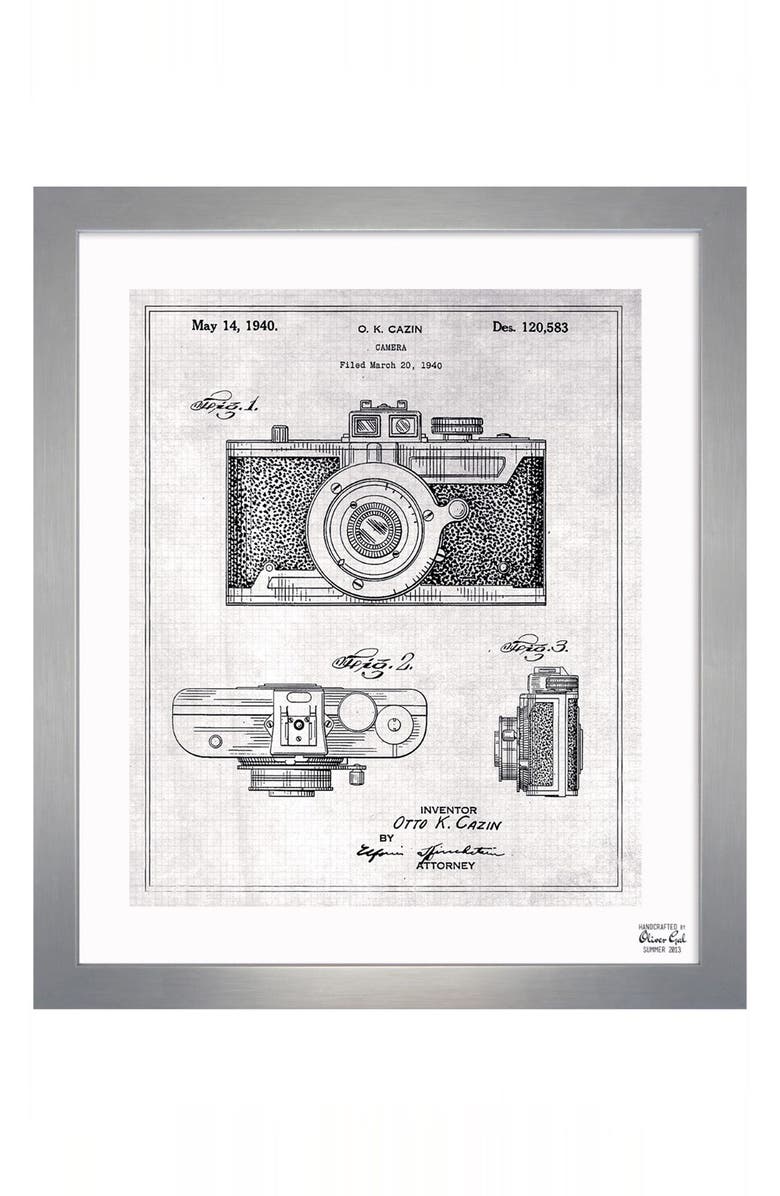 Oliver Gal 'Camera' Wall Art, Main, color, 