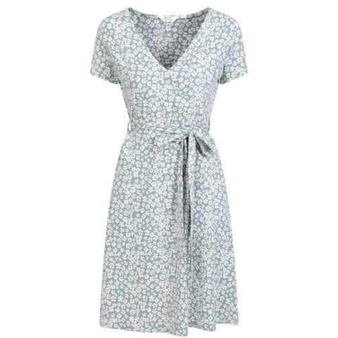Santorini Jersey UV Protection Wrap Dress
