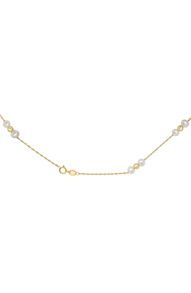 EFFY Freshwater Pearl Necklace, Alternate, color, Gold/ Pearl