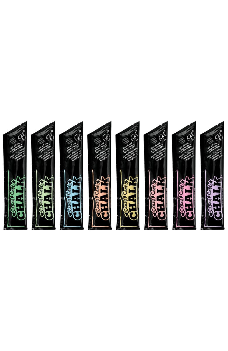 ALEX Cool Chalk Refill 8 Pack, Sidewalk and Driveway Art, Alternate, color, Multicolored