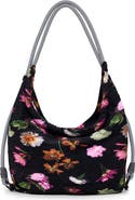 Desigual Ruched Floral Shoulder Bag