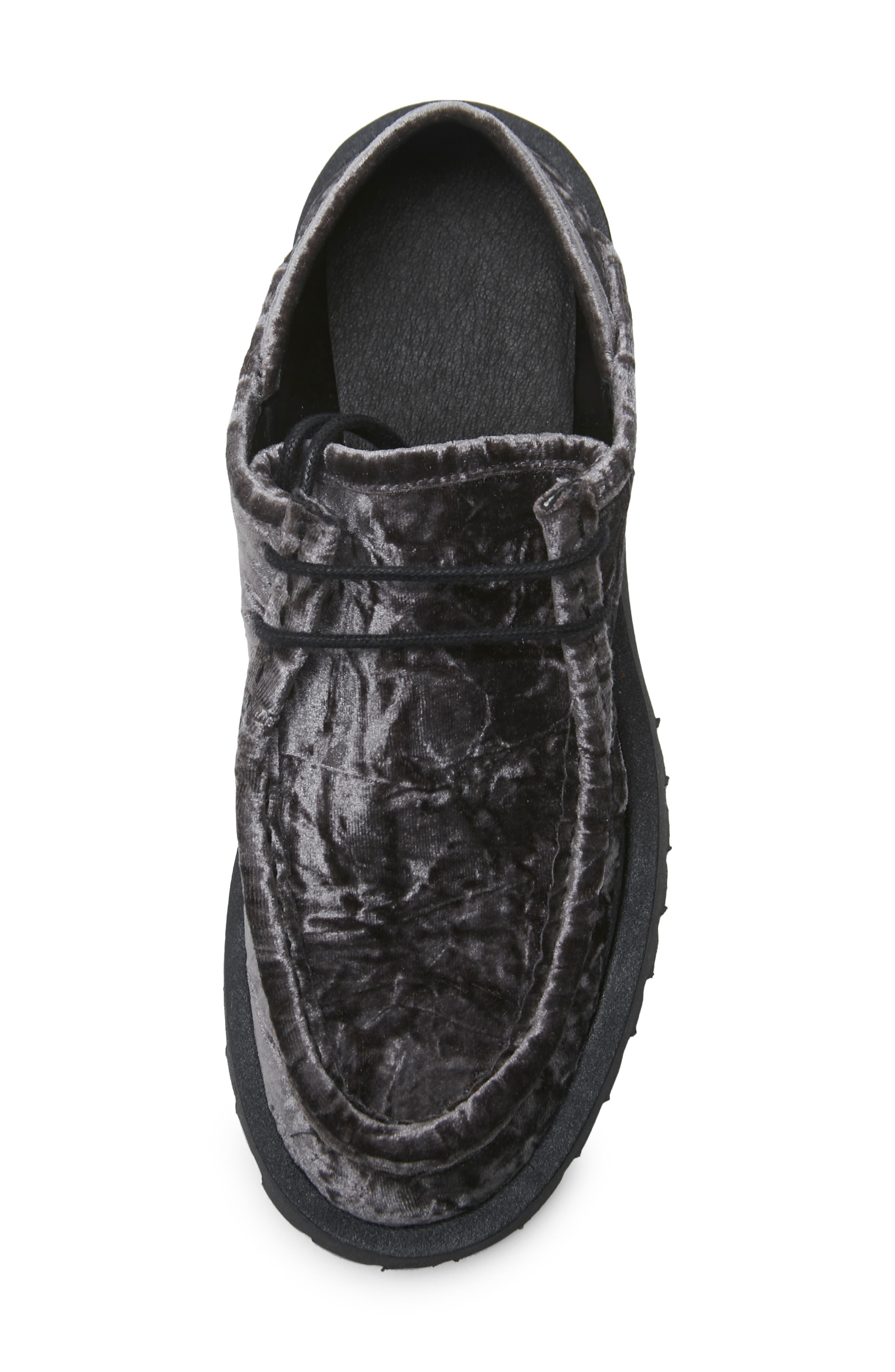 Free People Convertible Velvet Loafer, Alternate, color, 