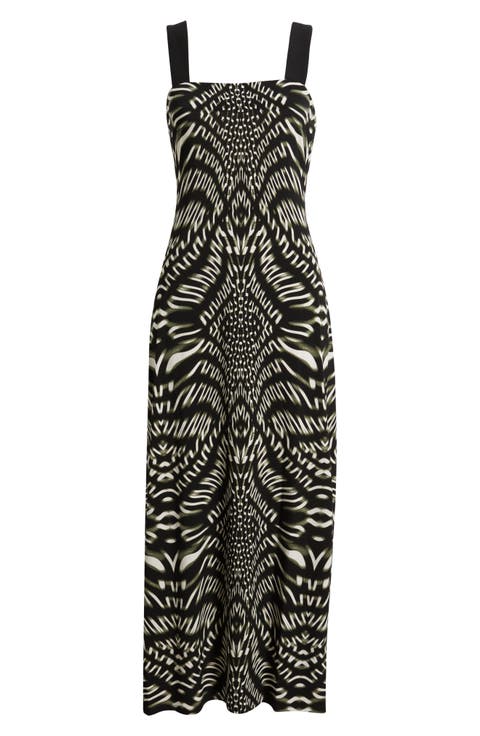 Printed Maxi Dress