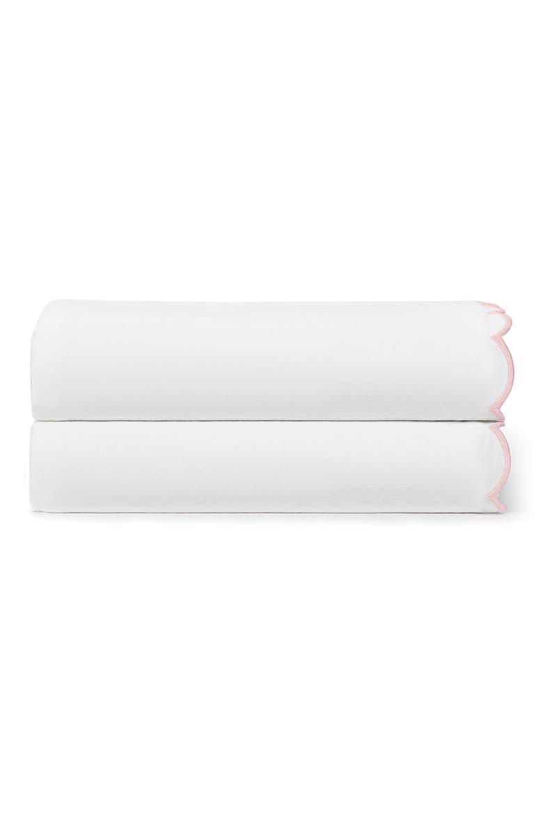Set of 2 Scallop Cotton Pillowcases video