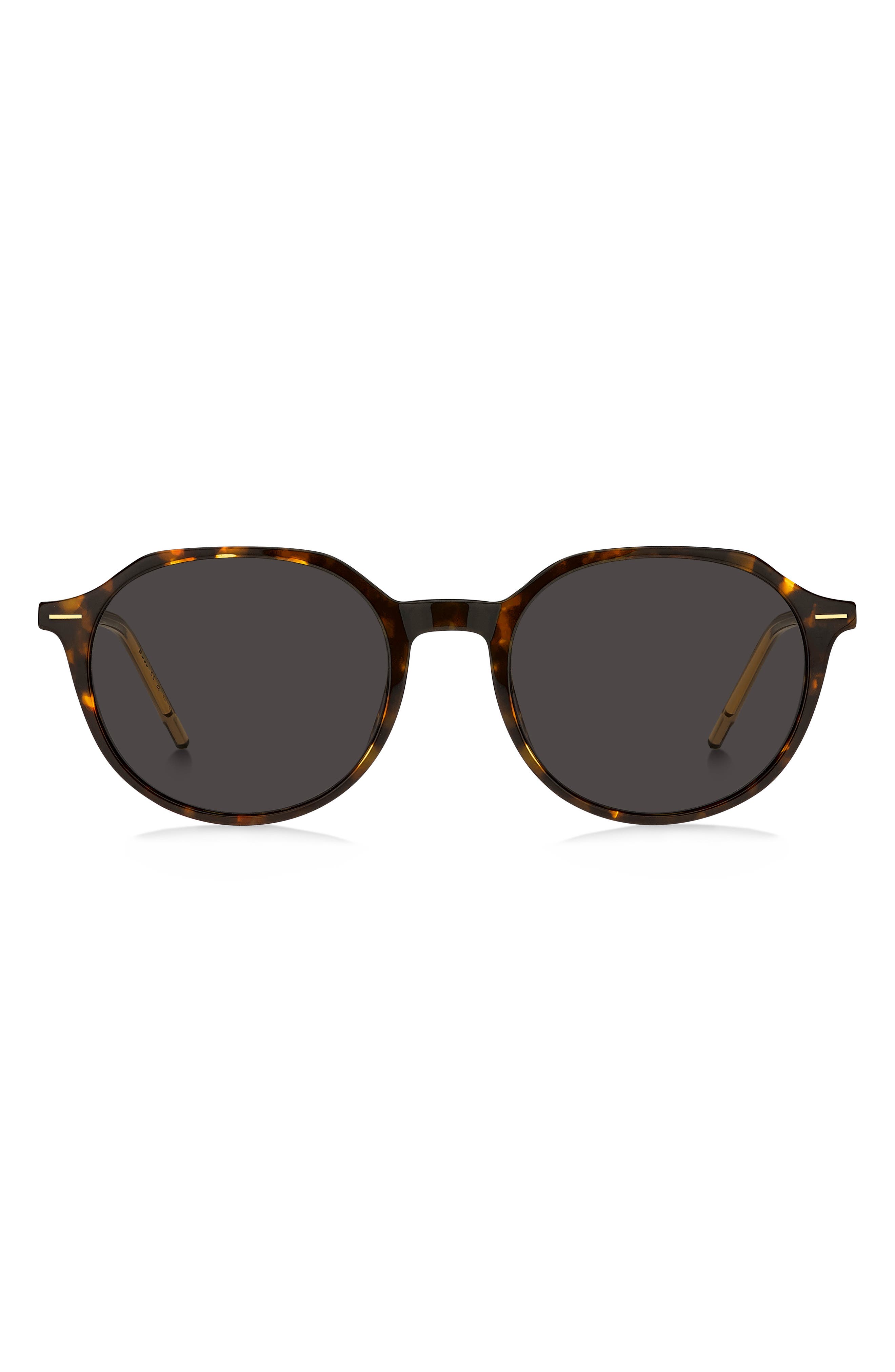 BOSS 51mm Round Geometric Sunglasses