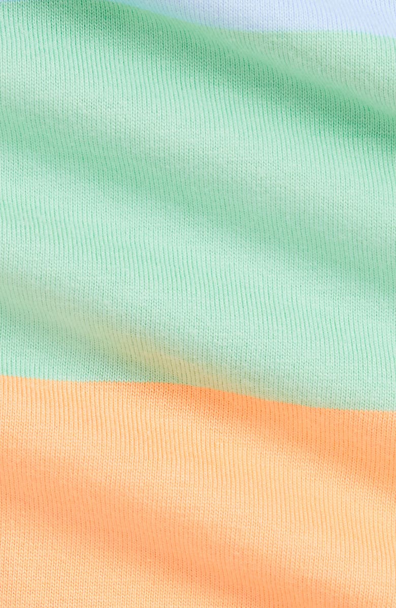 Ralph Lauren Rugby Stripe Cotton Romper, Alternate, color, 