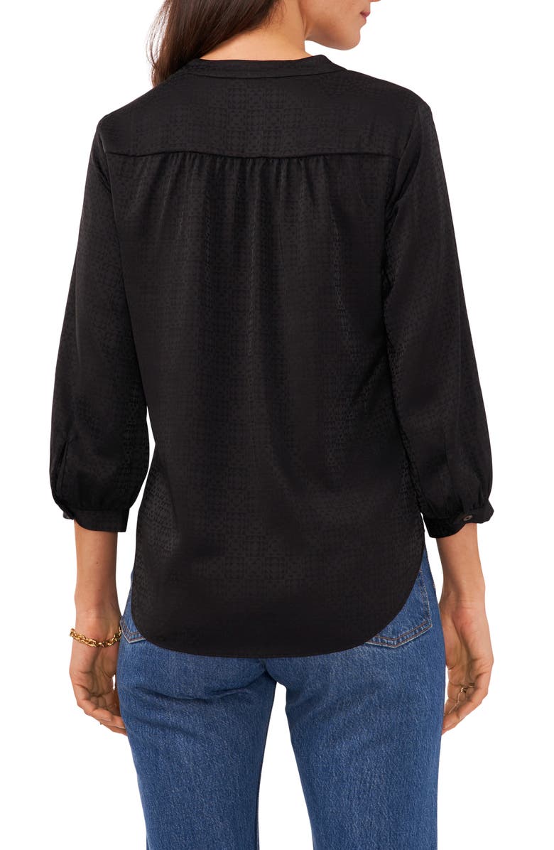 Vince Camuto Jacquard Blouse, Alternate, color, 