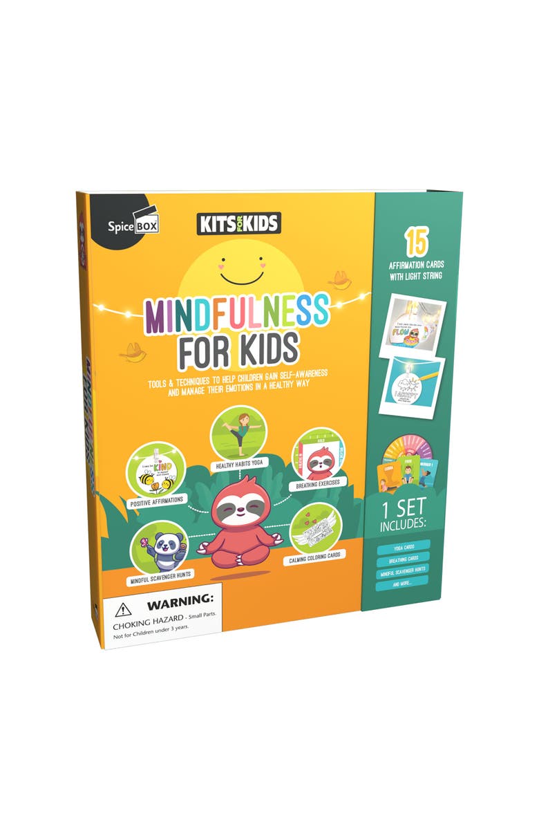 Kits For Kids Kids Mindfulness Tools and Techniques for a Balanced Life, Main, color, Multicolored