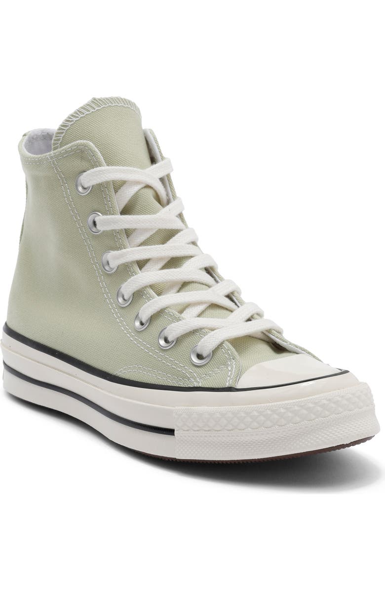 Converse Kids' Chuck Taylor All Star 70 High Top Sneaker, Main, color, Olive Aura/ Egret/ Black