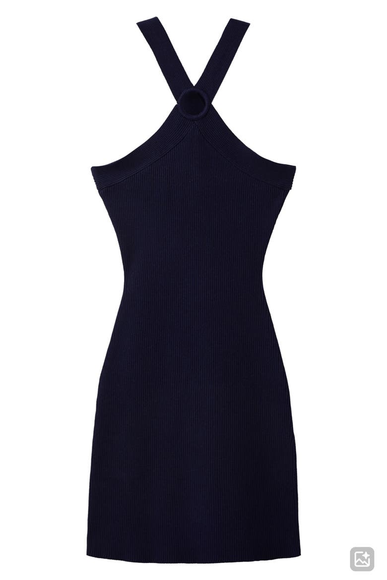 O-Ring Body-Con Dress, Alternate, color, NAVY